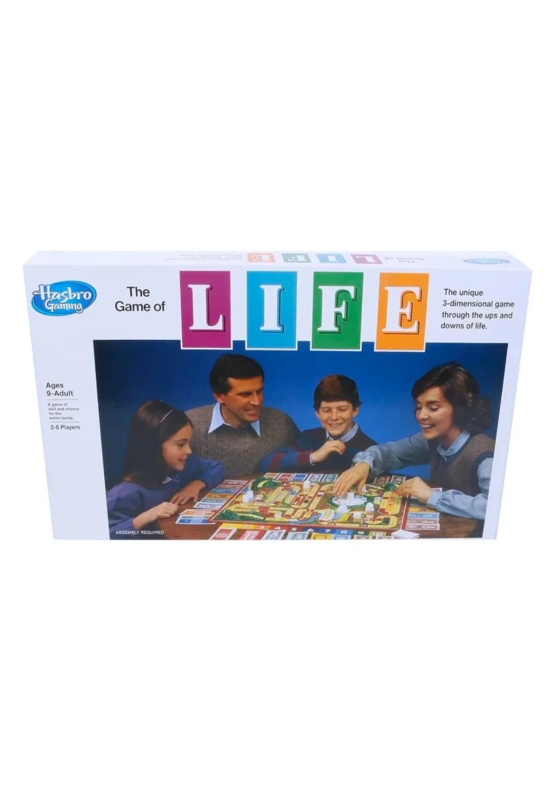 The Game of Life board game box